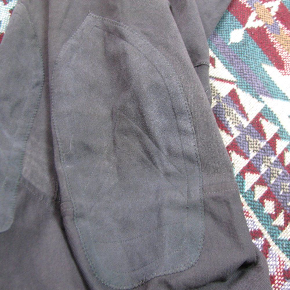 Ariat equestrian grey and green riding pants breeches - Picture 5 of 11